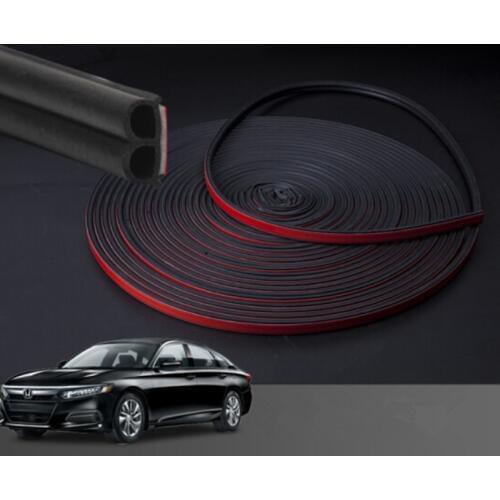 5M Car Door Seal Strips Sticker B Shape Weatherstrip Rubber Seals for LADA Priora Sedan sport Kalina Granta Vesta X-Ray XRay