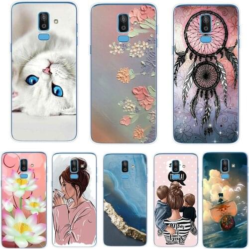Cases for Samsung Galaxy J8 2018 phone back Cover silicon for Samsung Galaxy J8 2018 j810 Funda for Samsung J 8 2018 shell