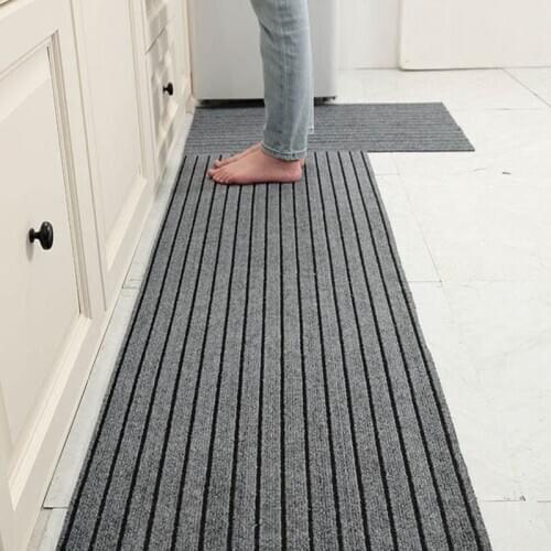 Long Kitchen Mat for Floor Japan Anti-slip Bath Carpet Entrance Door Mat for Living Room Bedroom Rugs Stripe Kitchen Carpets