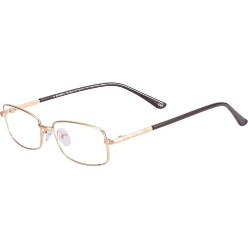 Men And Women Fashion Small Size Metal Rectangular Full Rim For Reading Glasses