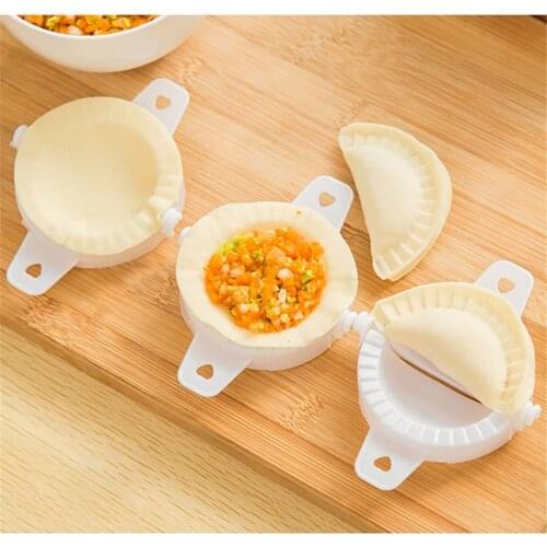 2021 New DIY Dumplings Maker Tool Wheat Straw Jiaozi Mold Dumpling Mold Clips Baking Molds Pastry Kitchen Accessories