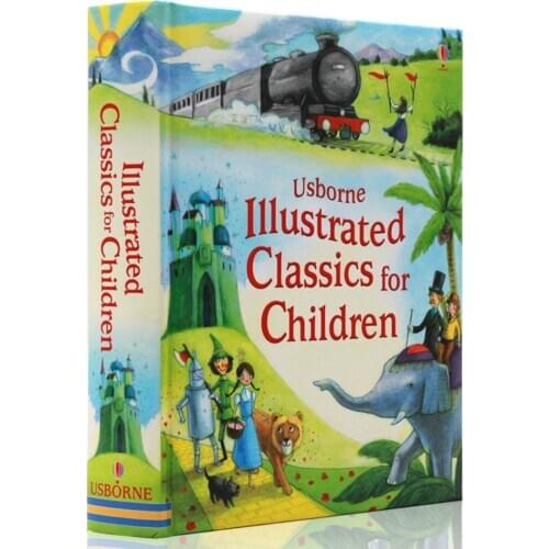 4-8 years old 1 book/set Usborne Illustrated Classics for Children Picture book of English Childrens picture classic novel