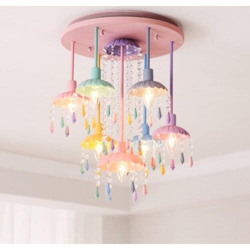 Hanging Light Crystal Kids Chandelier Lighting For Bedroom Chandelier Lights Bedroom Bed Room Lamp