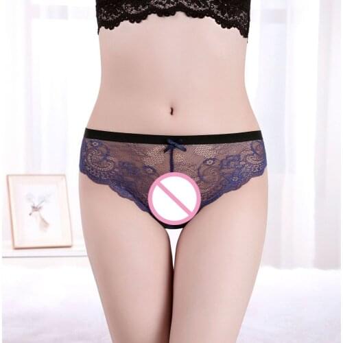 Sexy Lace Panties Women Hollow Out Bandage Panty T back Bowknot Lingerie Soft Comfortable Underpants Ladies Underwear