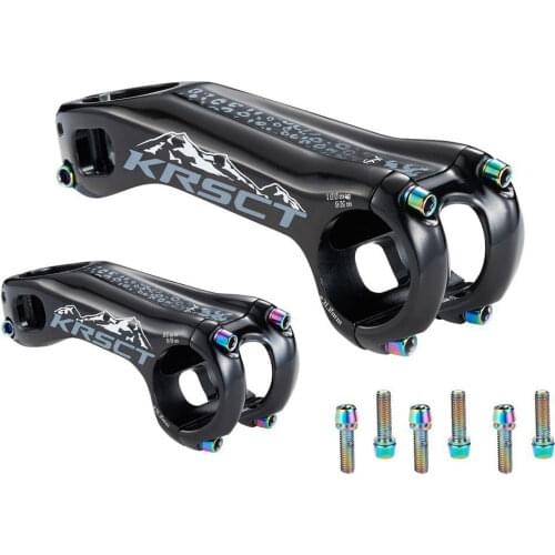 Mountain Bike Handlebar Riser XC/AM Type Mountain Bike Caliber 28.6*31.8MM Negative 20 Degrees Bicycle Aluminum Alloy Stem