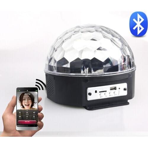 Colorfull sky led Night lamp remote recharge Starry projector bluetooth USB diamond Music Speaker bar party ktv decorative light