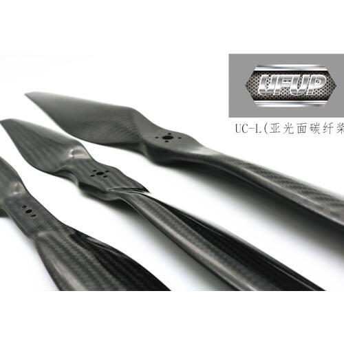 UFUP Multi-rotor paddle UC2480L 24 inch Propeller Carbon fiber matt straight paddle for Plant Agriculture UAV Drone