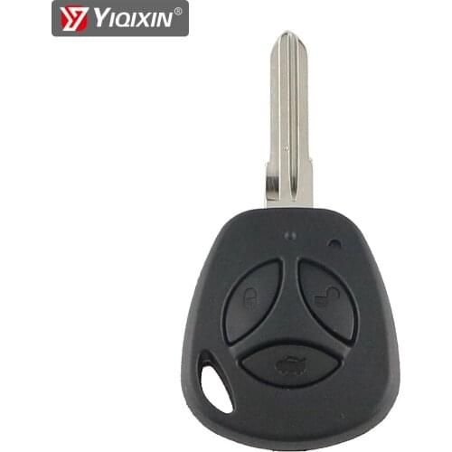 YIQIXIN 3 Buttons Replacement Car Key Shell For Lada Vesta Granta Priora Kalina Vaz Uncut Auto Blank Remote Key Case Cover Fob