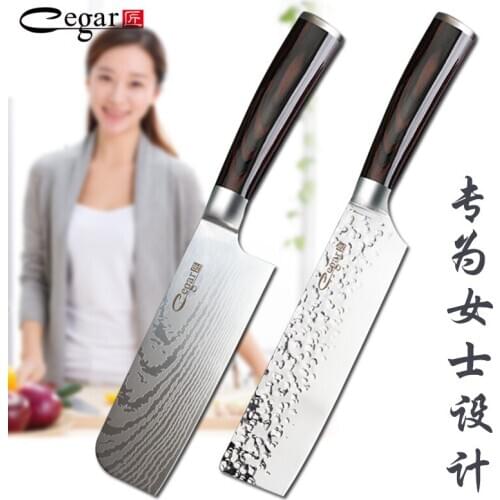 Womens Kitchen Knife Kitchen Slice Household Chef Knife Stainless Steel Meat Cleaver