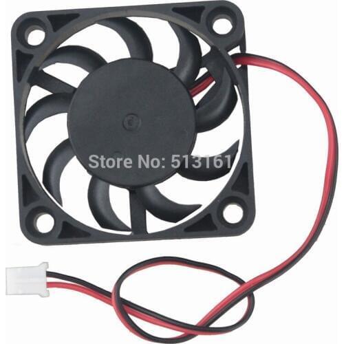 100Pcs Gdstime 2 Pin 5V 40mm 40x40x7mm 4cm DC Brushless Computer Cooling Cooler Fan