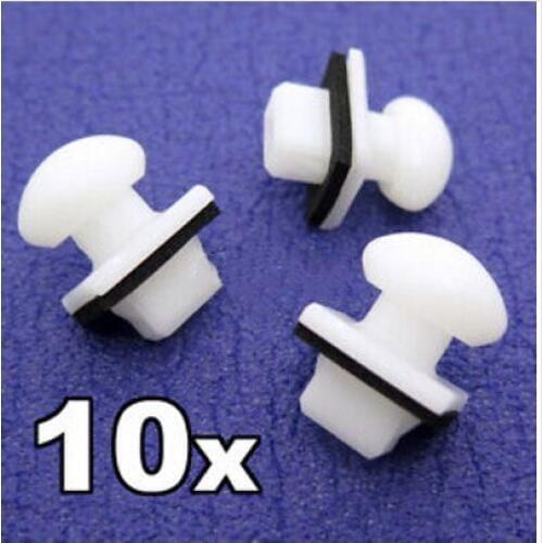 10x For Ford Maverick (00-06) & Mazda MPV (00-06) Bumper Bracket Clips Slider Clips