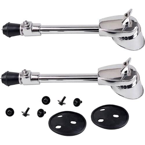 2Pcs Professional Drum Leg Bass Drum Spurs Legs With Skid-Resistant Feet Percussion Instrument Accessories