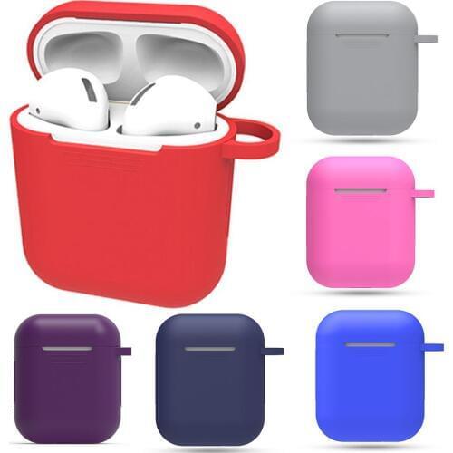 2020 new Flexible Anti-scratch Silicone Soft Protective Case Cover for AirPods 1/2