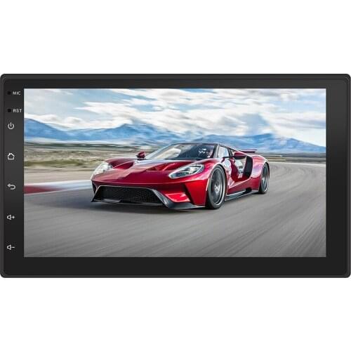 Car Android Stereo Radio 7inches Touch Screen Multimedia Player GPS Navigation FM WiFi Bluetooth USB Support Backup Camera Input