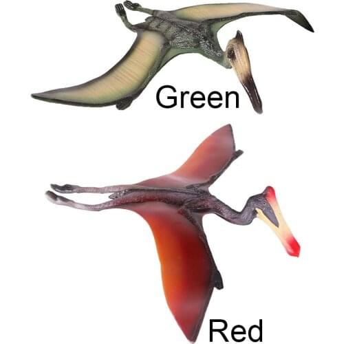 17*25*2CM/ Kids Dinosaur Toy Pterosaur Dinosaur Simulation Model Of Solid Plastic Dinosaur Toy Action Figures Children Wondeful
