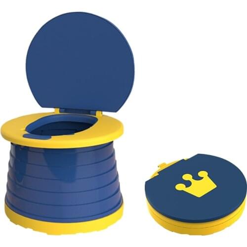 Baby Toilet Training Child Kids Travel Toilet Foldable Emergency Potties Infant Portable Folding Potty Seat Outdoor Child Urinal