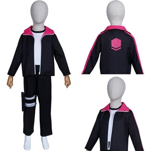 Kids Children Uzumaki Boruto Cosplay Costume Outfits Halloween Carnival Suit
