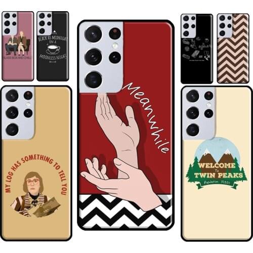 Welcome To Twin Peaks Case For Samsung Galaxy S21 Ultra Note 20 S20 FE S8 S9 S10 Note 10 Plus S10e Phone Cover