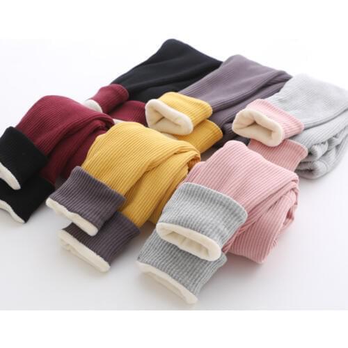 Girl Legging Winter thicken Children Pants Toddler Clothes Kids Trousers for Baby Girls Leggings Warm velvet fleece