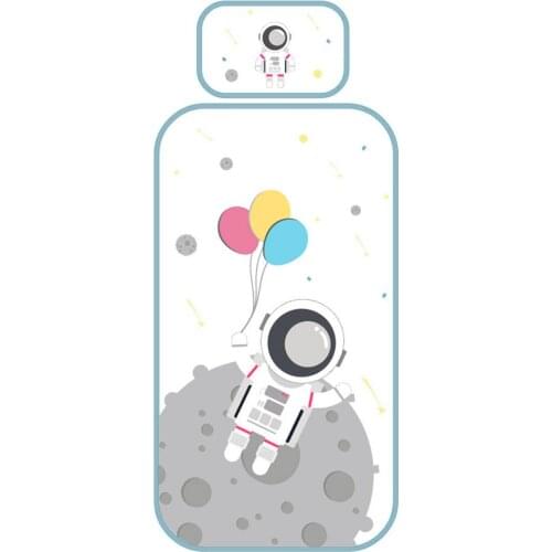 Summer Double-Sided Thick Baby Viscose Fiber Folding Infant Cartoon Pad Kindergarten Childrens Bed Cool Sleeping Mat Kit