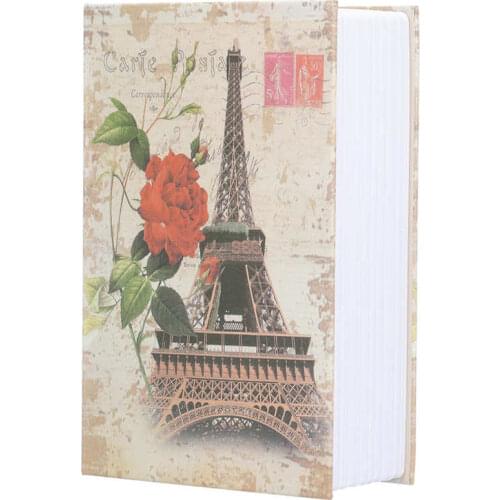 Innovative Mini Book Safe Stainless Steel Simulation Dictionary Safe Case for Home Office Money Cash Jewelry Mini Lock Box