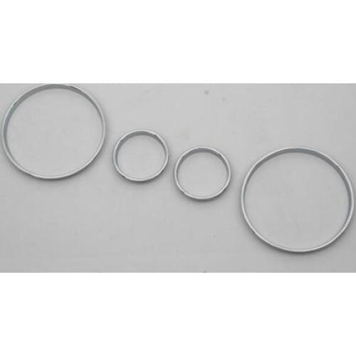 Chromium Styling Dashboard Gauge Ring Set For Opel Astra G