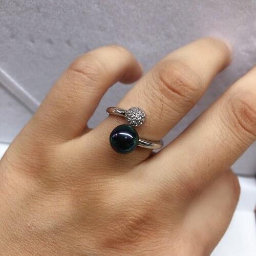 New Arrival Ring Mountings Findings Settings Adjustable Ring Jewelry Parts Fittings Party Accessories for Pearl Beads Stones