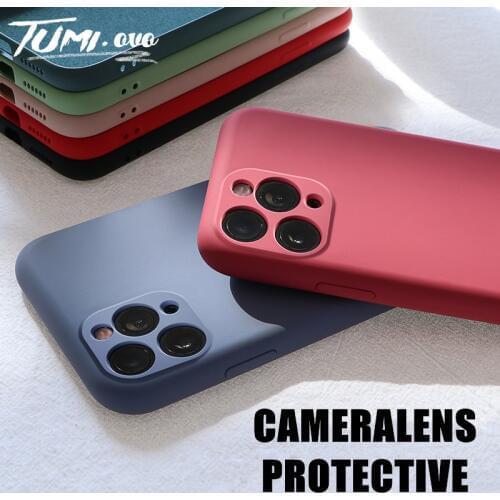Original Liquid Silicone For iPhone 11 Pro Max Camera Protection Soft Case For iPhone 11 Full Protecte Candy Color Back Cover