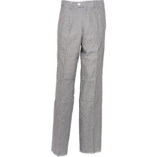 Pantalaccio work Cotton chef gingham mixed sizes