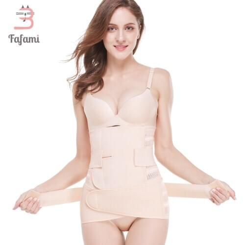 2 in 1 Postpartum Bandage Recovery Wrap Belly Support Band Reducing Belt for Postnatal Maternity Girdles for Women Body Shaper