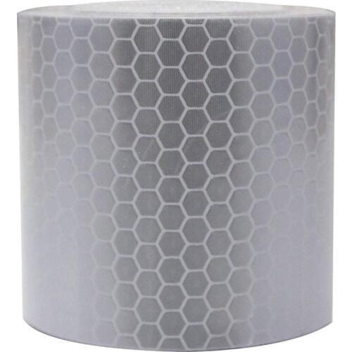 Waterproof Self-Adhesive Tape For Trucks Trailers Car Park Traffic Warning Conspicuity Tape Reflective Tape 5cm*5m 2 Pcs