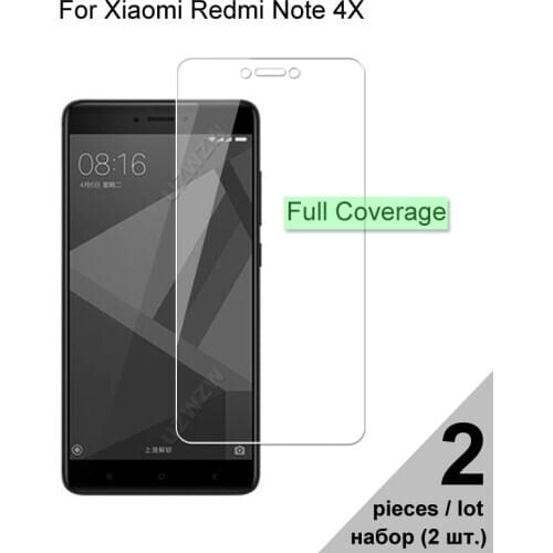 Tempered Glass For Xiaomi Redmi Note 4X Explosion-proof Full Cover Screen Protector Protective Glass For Xiaomi Redmi Note 4X