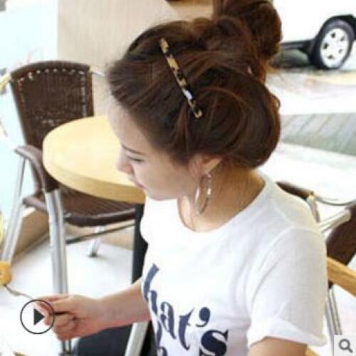 100pcs/lot DIY Simple Multi Alloy Bang Hair Clips Pinch Cock Leopard Hairpins Hair Styling Tools Accessories HA951