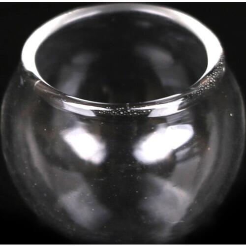 1PCS 1:12 Toy Pet A Glass Bowl For Fish Tank Dollhouse Miniature Doll House Decor Accessories