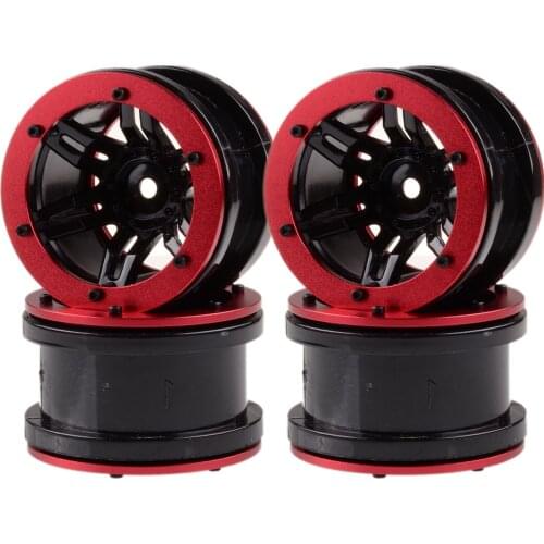 4P 2.2" Beadlock Wheel Rim Wheel Hub For RC 1:10 Rock Crawler Car RR10 Wraith TRX-4 KM2 YETI 90020 90048 90056