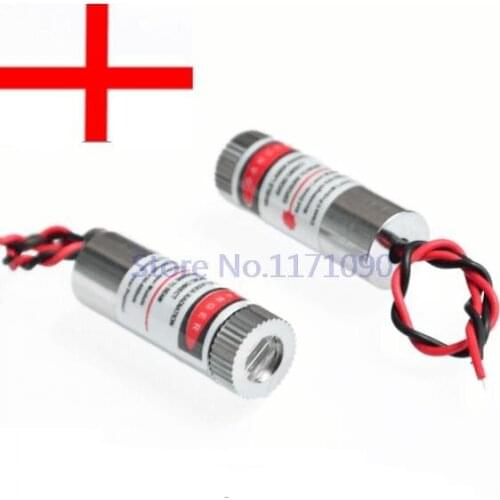 650nm 5mW Red Laser Line Module Glass Lens Focusable Industrial Class