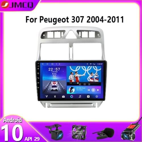 Jansite Android 10.0 Car Radio For Peugeot 307 2002-2013 Multimedia Video player 2 din 4G+64G 4G Navigaion GPS Stereo Head unit
