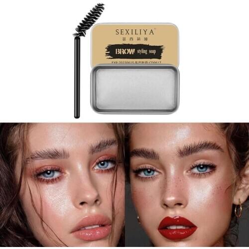 Eyebrow Balm Styling Soap Eyesbrow Enhancers Long Lasting Makeup Eye Gel Waterproof Cosmetics Setting Wax Pomade Brow D9X9
