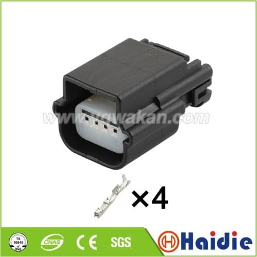 Free shipping 2sets 4pin auto electric housing plug wire electric harness cable connector