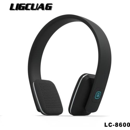 LIGCCUAG Wireless Bluetooth Headphones Portable Sports Stereo Headsets with Mic for IPhone Android Xiaomi