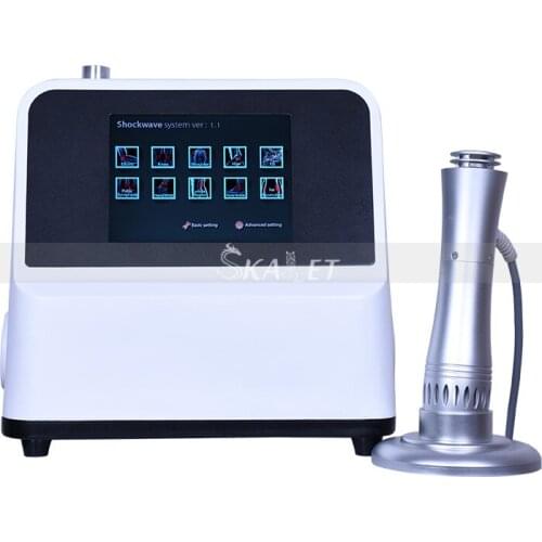 Extracorporeal Shock Wave Therapy Equipment Portable Shockwave Physiotherapy Machine for ED Treatment and Relieve Pain