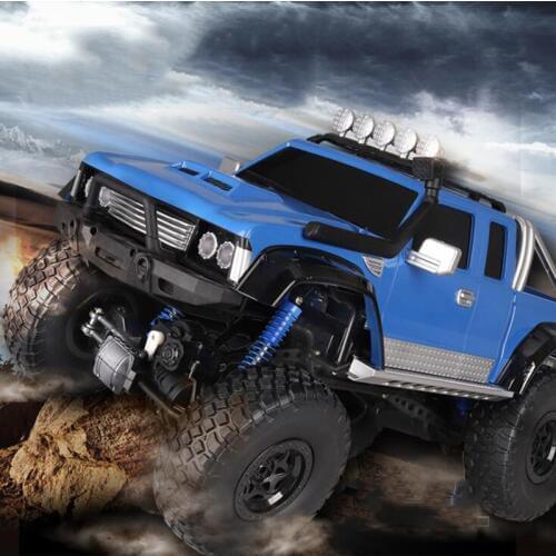 Remote Control Pickup Truck Large Charging Four-Wheel Drive Big Foot Off-Road Vehicle High Speed Climbing Car Childrens Toys