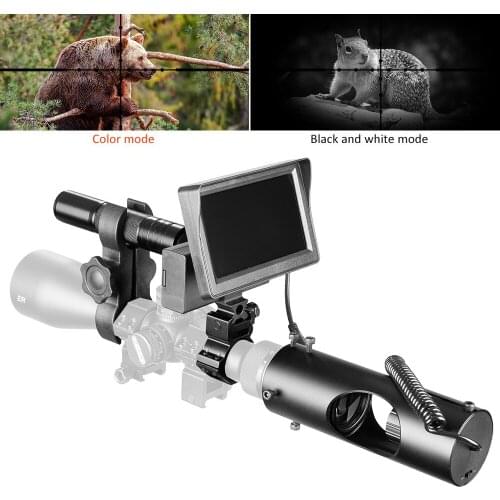 IR Night Vision Camera For Riflescope Hunting Optics Sight Scope 850nm Laser Infrared Night Vision Camera Outdoor Waterproof