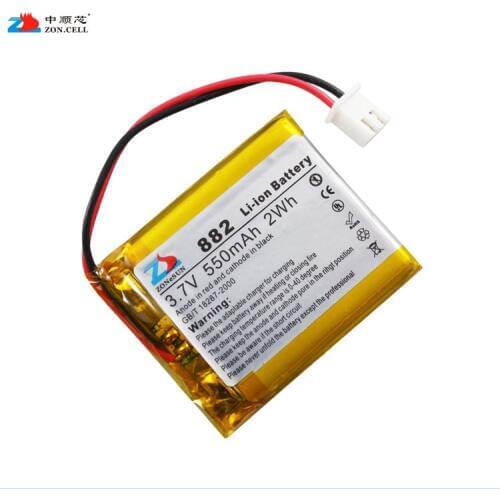 In the core 550mAh 403540 with protection board 3.7V polymer lithium ion battery 453540 423540 Rechargeable Li-ion Cell