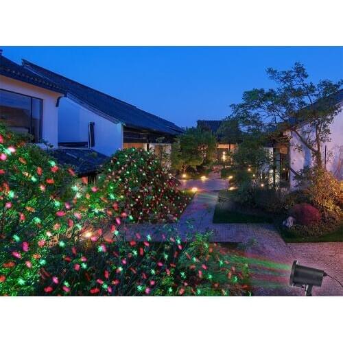 IP65 Waterproof Lawn Garden Light Sky Star Christmas Laser Projector Shower Lamp LED Sparkling Stage Light