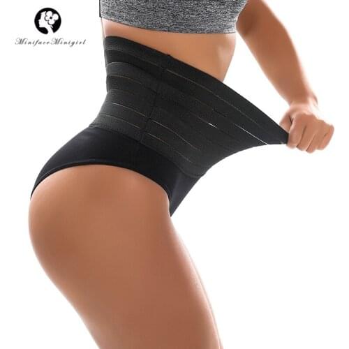 Faja Shaper Slimming Woman Body Sheath Belly High Waist Shapewear Panties Waste Trainer Postpartum Girdles Underwear Butt Lifter