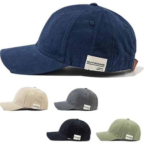 New Cotton Baseball Cap Men Women Text Patch Student Hat Outdoor Sun Hat Adjustable Peaked cap summer Unisex Hip hop Cap Gorras
