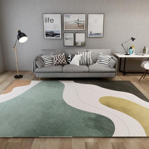 Nordic Pastoral Simple Carpet And Rugs Sofa Coffee Table Blanket For Living Room Home Decor Non-slip Kids Play Mat Floor Mats