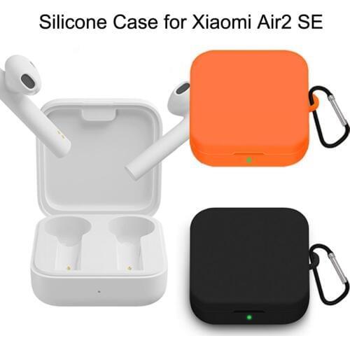 Silicone Case for Xiaomi Airdots Pro 2 SE Wireless Bluetooth Earphone Protective Case Cover Pouch for Xiaomi Air2 SE Protector