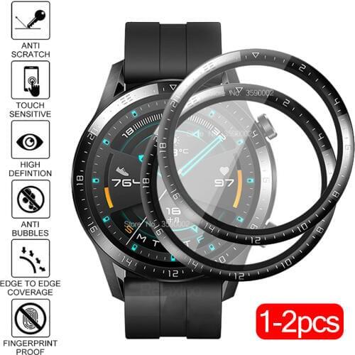 Film For Huawei Watch GT2E GT 2e 5D Full Curved Edge Soft Protective Film Cover For huawei GT2 46mm Screen Protector (not Glass)